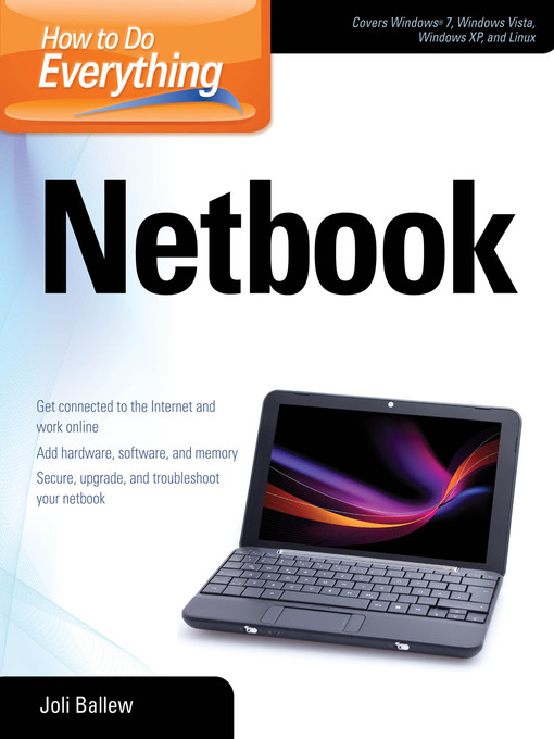 Title details for How to Do Everything Netbook by Joli Ballew - Available